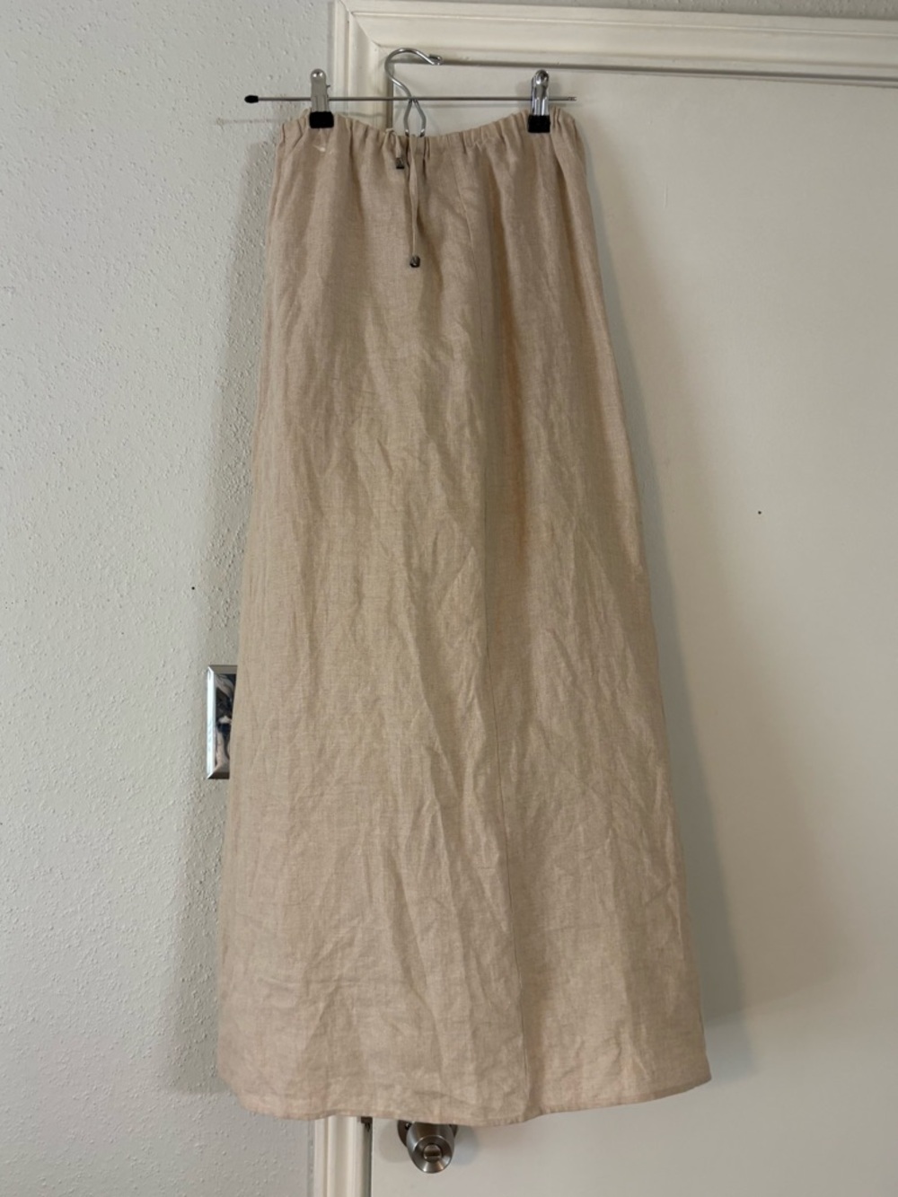 Anne Klein linen maxi skirt